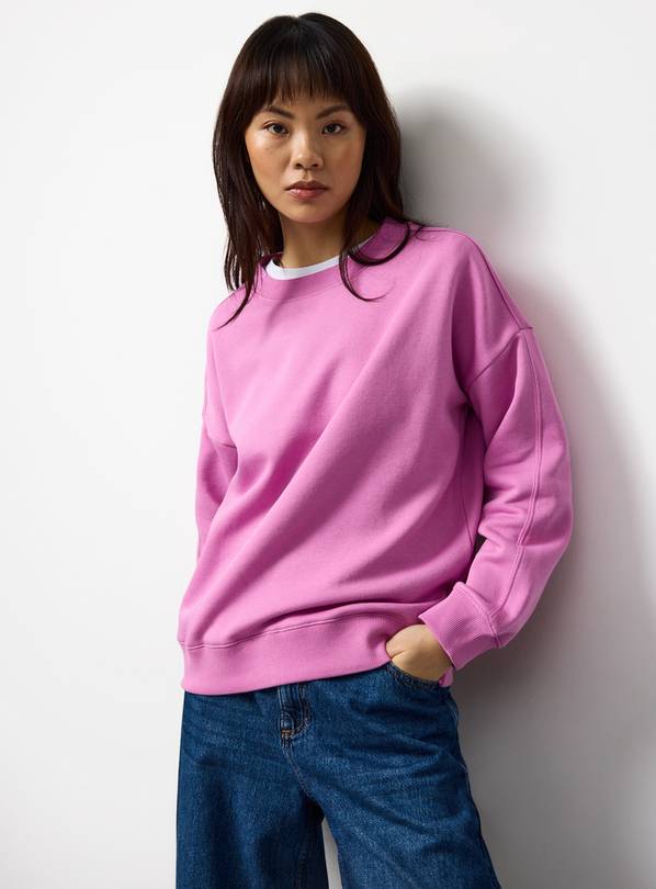 Pink Volume Sleeve Sweatshirt XXL